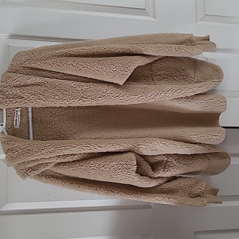 Cabin Fever Hooded Teddy Cardigan